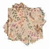 CASA Guardanapos^ECO DRIED FLOWER Guardanapos Conjunto De 20 Multicolor