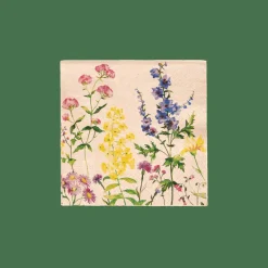 CASA Guardanapos^ECO FLORAL Guardanapos Conjunto De 20 Diversas Cores