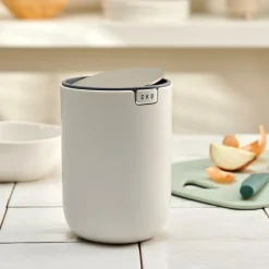 CASA Caixotes De Lixo^EKO Balde Lixo Mini Branco