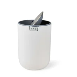 CASA Caixotes De Lixo^EKO Balde Lixo Mini Branco