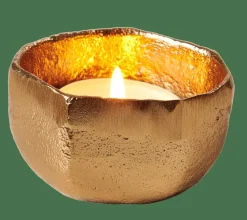 CASA Suportes Para Velas Para Lamparinas^ERBA Porta-velas Para Lamparinas Dourado
