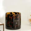 CASA Velas Perfumadas|Velas^ESCAPE BLACK OUDH Vela Perfumada Em Copo Preto, Castanho, Multicolor