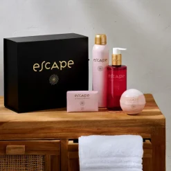 CASA Cuidado De Corpo^ESCAPE JAPANESE CEREMONY Gel De Duche Em Frasco Vermelho
