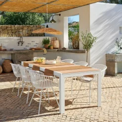 CASA Conjuntos De Jardim^ETHAN & LOIC Conjunto De Jardim Branco