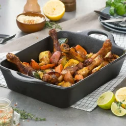 CASA Pratos Para Forno^FERO Prato Para Forno Preto