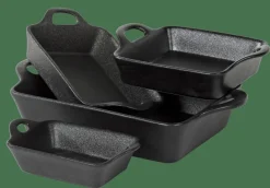 CASA Pratos Para Forno^FERO Prato Para Forno Preto