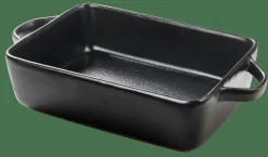 CASA Pratos Para Forno^FERO Prato Para Lasanha Preto
