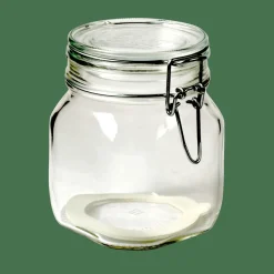 CASA Boiões^FIDO Frasco Com Tampa De Pressão 0,75 L Transparente
