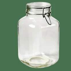 CASA Boiões^FIDO Frasco Com Tampa De Pressão 3 L Transparente
