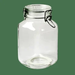 CASA Boiões^FIDO Frasco Com Tampa De Pressão 2 L Transparente