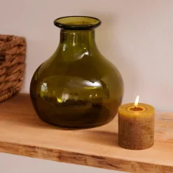 CASA Jarras|Outono^FLORERO Jarra Verde