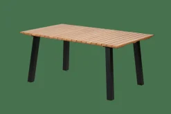 CASA Mesas De Jardim^FORMAX Mesa De Jardim Com Pernas Em X Natural/branco