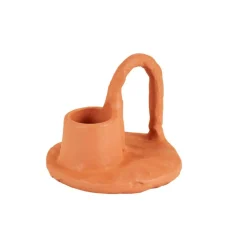 CASA Castiçais^FOXY Castiçal Terracota