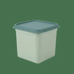 CASA Caixas De Alimentos^FREEZER 10 Caixas Para Congelador Menta, Verde Escuro