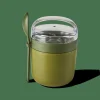 CASA Lancheiras^FRESHMOOD Caixa Pequeno-almoço 32cl Verde