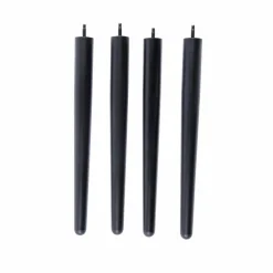 CASA Cadeiras Sala Jantar|Cadeiras De Jardim^FRIDA / FRAY Set De 4 Pés De Teca Natural