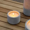 CASA Velas Led|Iluminações Para Exterior^FUEGO Vela LED Solar Cinzento Claro