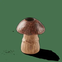 CASA Outono|Castiçais^FUNGI Castiçal Castanho