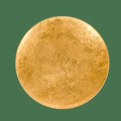 CASA Decoração De Parede|Pratos Deco^GOLDFOIL Prato Decorativo Dourado