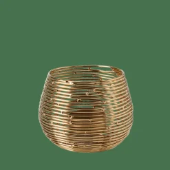 CASA Suportes Para Velas Para Lamparinas^GOLDINA Partylight Dourado