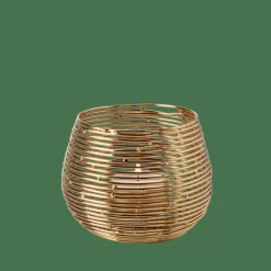CASA Suportes Para Velas Para Lamparinas^GOLDINA Partylight Dourado
