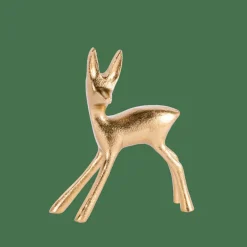 CASA Figuras Deco^GOLDY Decorativo Veado Dourado