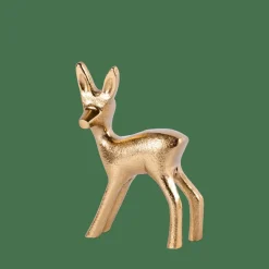CASA Figuras Deco^GOLDY Decorativo Veado Dourado