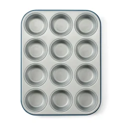 CASA Formas De Cozer^GREENBAKE Forma Para 12 Muffins Azul