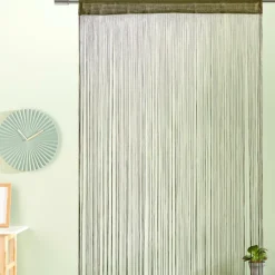 CASA Halloween|Cortinas^GREEN Cortina De Franjas Verde