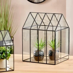 CASA Vasos Em Pé^GREENHOUSE Mini Estufa Transparente