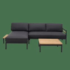 CASA Conjuntos Lounge^HANNA Banco Lounge Teca Preto