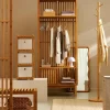 CASA Estantes^HELGE Estante Para Roupa Natural