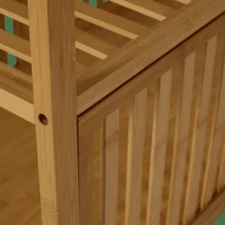CASA Estantes^HELGE Estante Para Roupa Natural