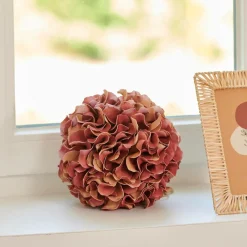 CASA Decoração Para Pendurar^HORTENSE Bola Rosa