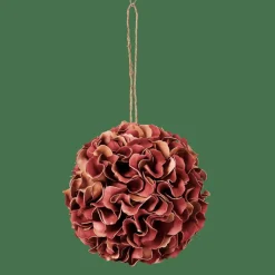 CASA Decoração Para Pendurar^HORTENSE Bola Rosa