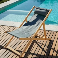 CASA Cadeiras De Praia^IBIZA Transat Verde