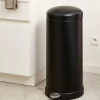 CASA Caixotes De Lixo^INDUSTRIA Balde De Lixo Com Pedal 27l Preto