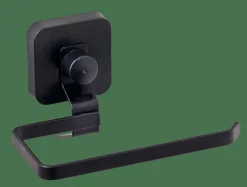 CASA Acessórios Sanita^INDUSTRIA Portapapel Higiênico Com Ventosa Preto