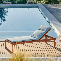 CASA Almofadas De Jardim^ISLAND ECO Almofada Para Espreguiçadeira Bege