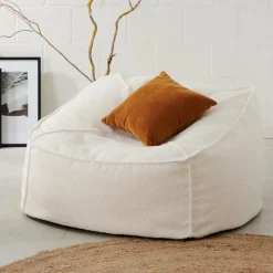 CASA Sofás^JACKI Sofá Pufe Branco