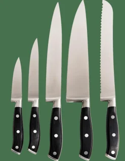 CASA Facas Para Cortar^JULIENNE Faca Para Carne Preto