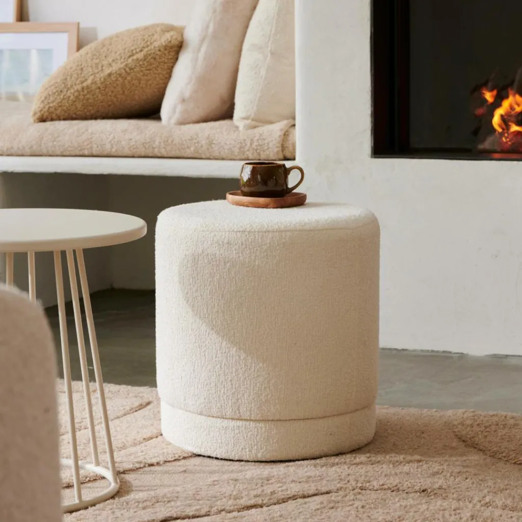CASA Puffs^LANCE Pufe Branco