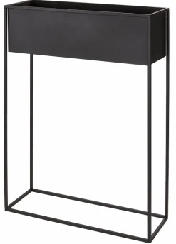 CASA Vasos Em Pé^LARGO Vaso Preto