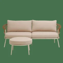 CASA Conjuntos Lounge^LARGOW Conjunto Lounge Areia