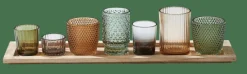 CASA Suportes Para Velas Para Lamparinas^LINDO Conjunto Partylight De 8 Peças Diversas Cores