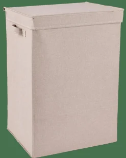 CASA Cestos Para Roupa^LINOLUX Luxe Cesto Roupa Suja Bege