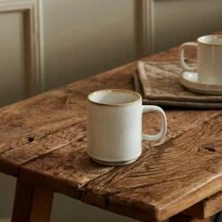 CASA Canecas^MINERAL MARBLE Caneca Com Pega 30 CL Branco