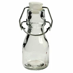 CASA Boiões^MINI Frasco Com Tampa De Pressão 12,5 CL Transparente