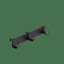 CASA Decoração De Parede^MODULAR Cabide Com 3 Ganchos Preto