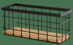 CASA Decoração De Parede^MODULAR Cesto De Fios Preto